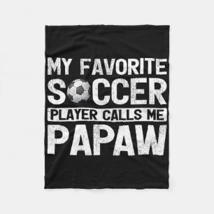 Mens mein Lieblingsfußballspieler nennt mich Papaw Fleecedecke