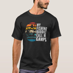 Mens meine Fischbuddies nennen mich Gamps Fisherma T-Shirt