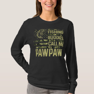 Mens meine Fischbuddies nennen mich Pawpaw Fun Pat T-Shirt