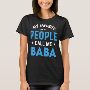 Mens meine Lieblings-Leute nennen mich Baba Baba V T-Shirt