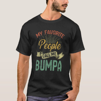 Mens Meine Lieblings-Leute nennen mich Bumpa Vinta T-Shirt