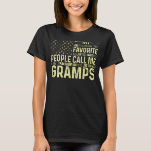 Mens Meine Lieblings-Leute nennen mich Gramps Usa T-Shirt