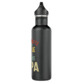 Mens Meine Lieblings-Leute nennen mich Papa-Gesche Edelstahlflasche (Rechts)