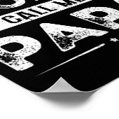 Mens Meine Lieblings-Leute nennen mich Papa Poster (Ecke)