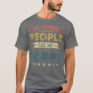 Mens Meine Lieblingsmenschen nennen mich Mohn T Op T-Shirt
