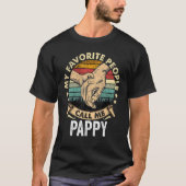 Mens Meine Lieblingsmenschen nennen mich Pappy Vin T-Shirt (Vorderseite)
