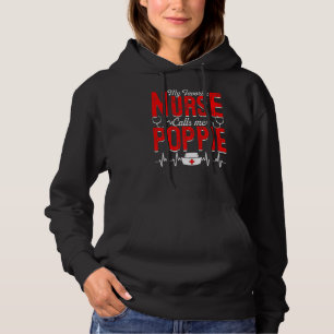 Mens Meine Lieblingsnahrung nennt mich Poppie-Pfle Hoodie