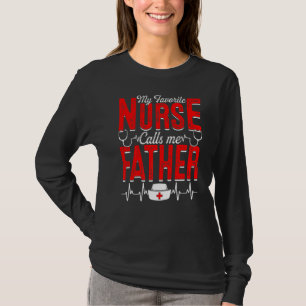 Mens Meine Lieblingsnahrung nennt mich Vater Pfleg T-Shirt