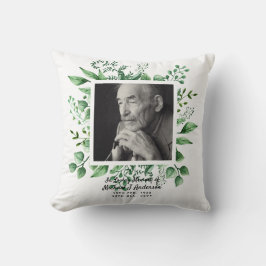 Mens Memorial Gift Bereavement Foto Liebe Erinneru Kissen