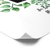 Mens Memorial Gift Bereavement Foto Liebe Erinneru Poster (Ecke)