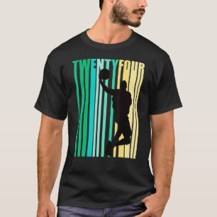 Mens Mens 24. Geburtstag Basketball 24 Heute Spiel T-Shirt