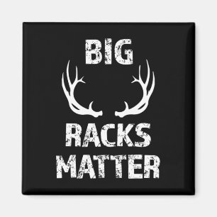 Mens Mens Big Racks Materie Fun Deer Buck Jagd M Magnet