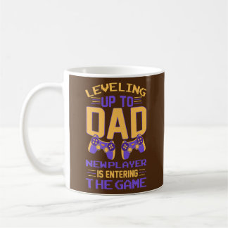 Mens Mens, die bis zu Daddy aufsteigen, befördert  Kaffeetasse