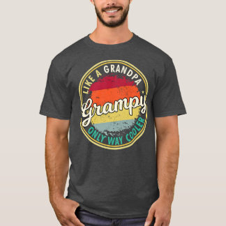 Mens Mens Grampy wie Opa nur viel cooler gr T-Shirt