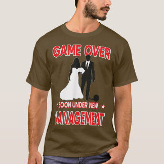 Mens Mens JGA Stag Party Männer spielen über Groun T-Shirt