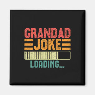 Mens Mens Vater Joke Fathers Day Spaß Großes Opa Magnet