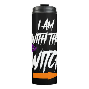 Mens Merchpole bin ich mit dem HexenHalloween Thermosbecher