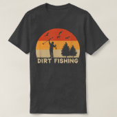Mens Metal Detector Dirt Fishing Metal Detection T-Shirt (Design vorne)