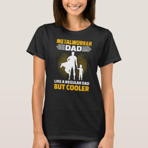 Mens Metalworker Vater wie ein regelmäßiger Vater, T-Shirt