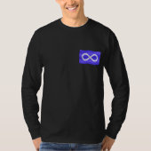 Mens Metis Flag Long Sleeve Shirt (Vorderseite)