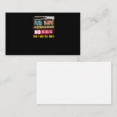 Mens Millwright Novelty Gift T - Shirt für Vater Visitenkarte (Vorne/Hinten)