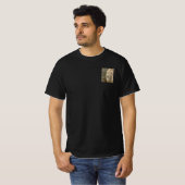 Mens Modern Template Lion Face doppelseitig T-Shirt (Vorne ganz)