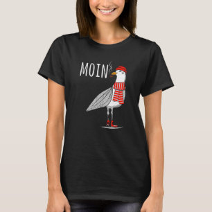 Mens Moin Sprichwort Seagull Bird Sea Sailing Nort T-Shirt