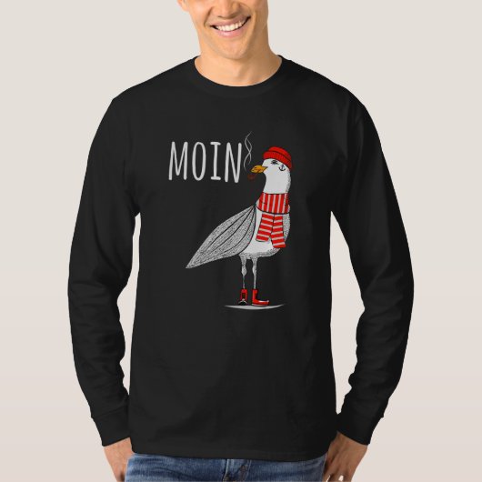 Mens Moin Sprichwort Seagull Bird Sea Sailing Nort T-Shirt (Vorderseite)