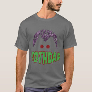 Mens Mothman Vater West Virginia Daddy WV Fathers T-Shirt