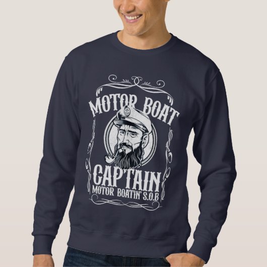Men's Motor Boat Captain shirt (Vorderseite)
