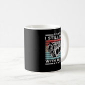 Mens Motor Mechanik lustig Kaffeetasse (VorderseiteRechts)
