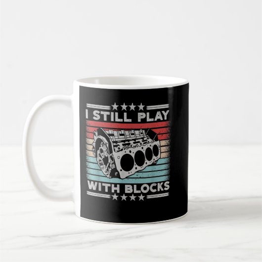 Mens Motor Mechanik lustig Kaffeetasse (Links)