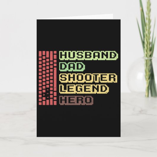 Mens Mouse Gamer Design For Your Computer Gaming H Karte (Vorderseite)