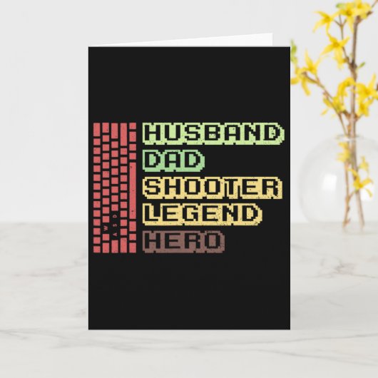 Mens Mouse Gamer Design For Your Computer Gaming H Karte (Gelbe Blume)