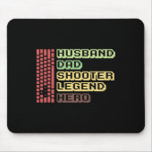 Mens Mouse Gamer Design For Your Computer Gaming H Mousepad (Vorne)