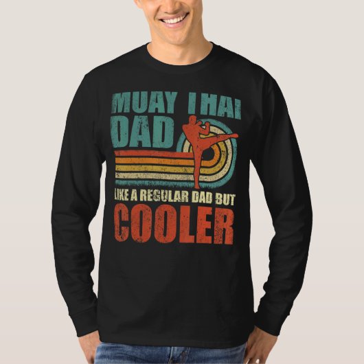 Mens Muay Thai Vater wie ein regelmäßiger Vater, a T-Shirt (Vorderseite)