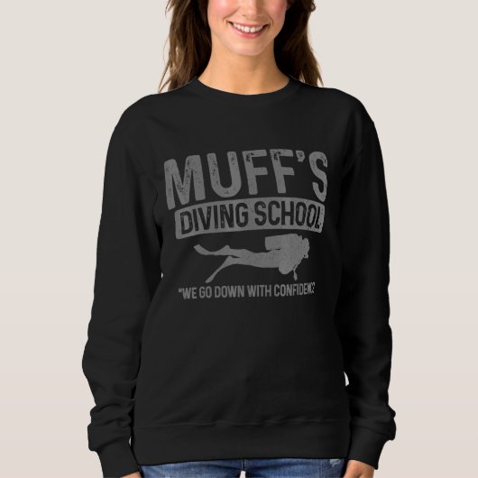 Mens Muffs Diving School Sweatshirt (Vorderseite)