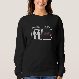 Mens Mushrooms sammeln Problemlösung Mushroo Sweatshirt