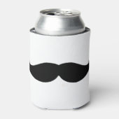 Mens Mustache Dosenkühler (Kanne Vorderseite)