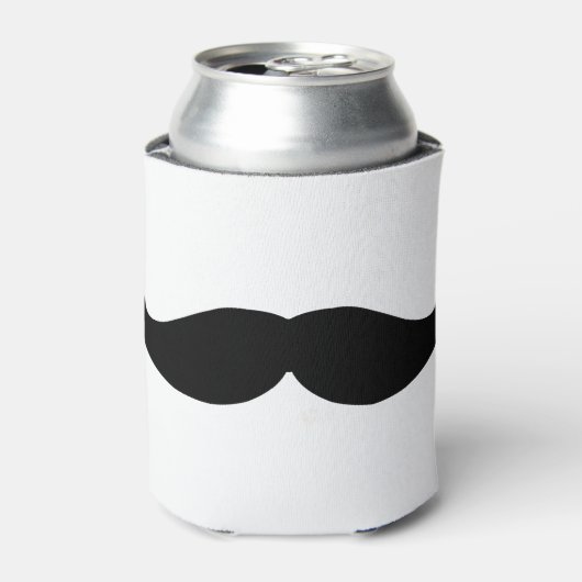 Mens Mustache Dosenkühler (Kanne Vorderseite)