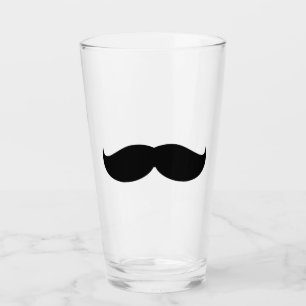 Mens Mustache Glas