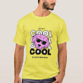Mens My Dog denkt, ich Cool T Shirt Funny Sarcasti (Vorderseite)