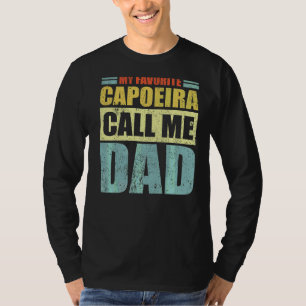 Mens My Liebite Capoeira nennt mich Vater Vater D T-Shirt