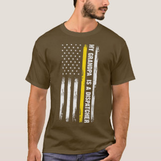 Mens my Opa ist ein Großvater-Dispatcher T-Shirt