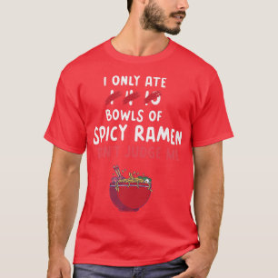 Mens My wütend Ramen Funny Spicy Koreanischer Hot  T-Shirt