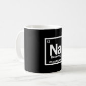 Mens na element narcotics anonymous recovery sober kaffeetasse (Vorderseite Links)