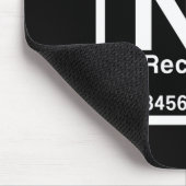 Mens na element narcotics anonymous recovery sober mousepad (Ecke)