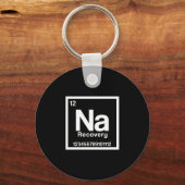 Mens na element narcotics anonymous recovery sober schlüsselanhänger (Vorderseite)
