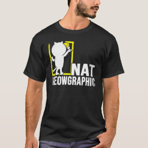 Mens nat meographic Unglaublich witzig Cat Express T-Shirt