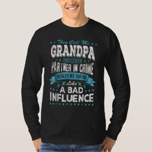 Mens nennen sie mich Opa, weil Partner in der Krim T-Shirt